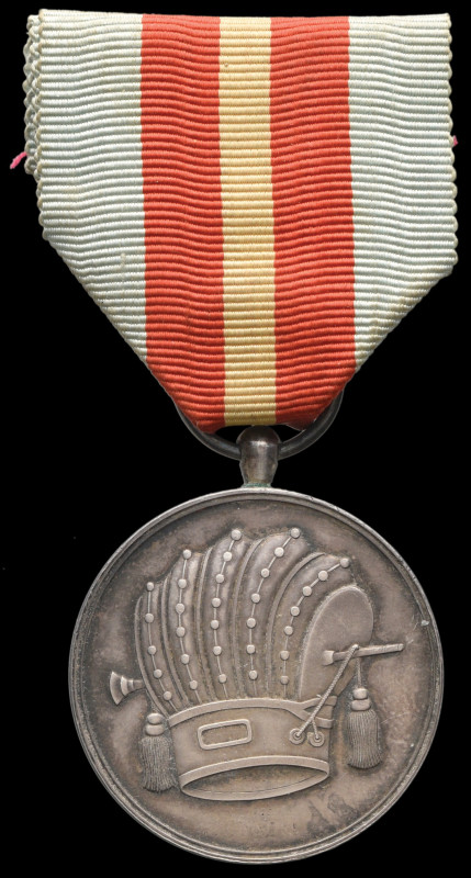 Korea, 50th Birthday of the Emperor Kwang Mu, 1901, silver medal, 33.3mm, with o...