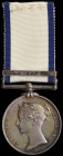 Naval General Service, 1793-1840, single clasp, Egypt (William Groves), toned, some edge bruising and suspension slightly bent, very fine Two men of t...