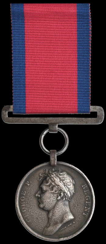 Waterloo, 1815, with replacement steel clip and straight bar suspension (William...