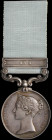 Army of India, 1803-26, single clasp, Ava, short hyphen reverse (Capt. Jas. Buchanan. 1st Cavy.), officially engraved naming, toned, almost extremely ...