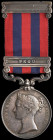 India General Service, 1854-1895, single clasp, Pegu, with silver top bar (1st Lieutt. J.R. Magrath, Horse Arty.), toned, bold fine Colonel John Richa...