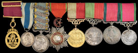 The Impressive C.B. and Imtiyaz Gold Medal Group of 8 awarded to Sir John Elijah Blunt, H.M. Consular Service, who served as Chief Interpreter and Aid...
