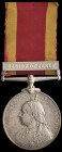 China, 1900, in silver, single clasp, Relief of Pekin (872 Sepoy Mukhamad Din. 1st Sikh Infy:), a few light marks and nicks, otherwise very fine

Es...