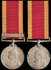 China 1900, A Hong Kong Regiment Family Pair to Subadar-Major Sardar Khan who was decorated with the Order of the Indian Empire for repelling a Boxer ...