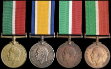 Miscellaneous Mercantile Marine Medals to Foreign-Born Recipients, comprising: Mercantile Marine War Medals (3), 1914-1919 (Manuel Camessella); and (P...