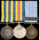 A Canadian Korean War Group of 3 awarded to Private James Cheyne, 2nd Battalion, Princess Patricia’s Canadian Light Infantry (P.P.C.L.I.), Royal Canad...