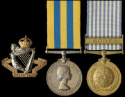 A Korean War Pair awarded to Trooper A. Marks of the 8th (King’s Royal Irish) Hussars, which played a distinguished role in the war while fighting in ...