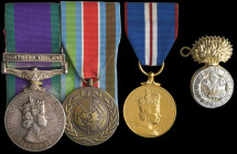 A Northern Ireland, U.N. and Q.E.II. Golden Jubilee Group of 3 awarded to Fusilier S. R. Mitchell, Royal Welch Fusiliers, comprising: General Service ...