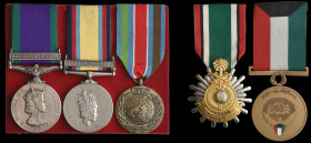 A Northern Ireland and First Gulf War Group of 5 awarded to Lance Corporal P. A. Sinclair, Royal Highland Fusiliers, comprising: General Service Medal...
