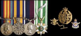 An Australian ‘Vietnam War’ and R.A.F. Long Service and Good Conduct Group of 4 awarded to Corporal Raymond George Brown, R.A.A.F, late R.A.F., who se...