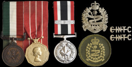 A Rare and Interesting Canadian I.C.S.C. Medal Group of 3 awarded to Captain Charles Raymond Garstang, Canadian Intelligence Corps, late West Yorkshir...