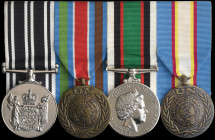 A Scarce New Zealand ‘East Timor’ Campaign Group of 4 awarded to Private John. P. W. Tansey, Royal New Zealand Infantry Regiment, comprising: New Zeal...