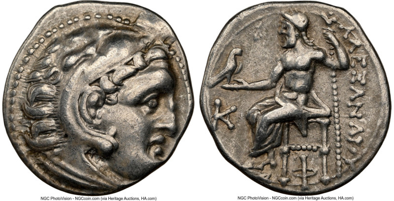MACEDONIAN KINGDOM. Alexander III the Great (336-323 BC). AR drachm (18mm, 12h)....