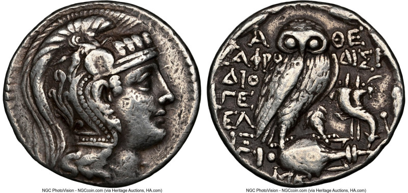 ATTICA. Athens. Ca. 2nd-1st centuries BC. AR tetradrachm (28mm, 16.61 gm, 12h). ...