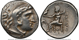 IONIA. Miletus. Ca. early 3rd century BC. AR drachm (17mm, 12h). NGC Choice VF. Posthumous issue in the name and types of Alexander III the Great of M...