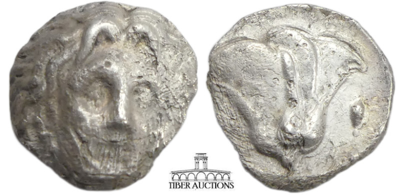 ISLANDS off CARIA, Rhodos. Rhodes. Circa 275-250 BC. AR Didrachm (18mm, 6.43 g.)...