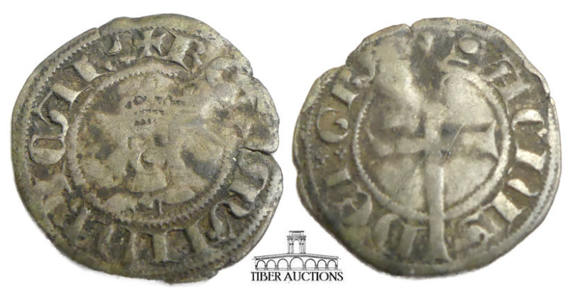 SPAIN, Mallorca. Jaime II el Justo (the Just). 1291-1327. BI Dinero (17 mm, .76 ...