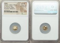 LYDIAN KINGDOM. Walwet (before ca. 560 BC). EL sixth-stater or hecte (10mm, 2.39 gm). NGC Choice VF 4/5 - 4/5. Lydo-Milesian standard. Sardes(?) mint....