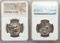 SELEUCID KINGDOM. Antiochus III the Great (222-187 BC). AR tetradrachm (29mm, 16.01gm, 1h). NGC Choice XF 5/5 - 3/5, scratches. ΔΙ mint in southern or...