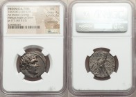 PHOENICIA. Tyre. Ca. 126/5 BC-AD 67/8. AR shekel (24mm, 13.54 gm, 1h). NGC AU 4/5 - 2/5, smoothing. Dated Civic Year 177 (AD 51/2). Bust of Melqart ri...