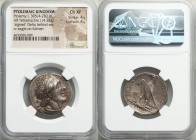 PTOLEMAIC EGYPT. Ptolemy I Soter (305-282 BC). AR stater or tetradrachm (27mm, 14.32 gm, 2h).NGC Choice XF 4/5 - 4/5. Alexandria, ca. 300-285 BC. Diad...
