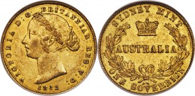Victoria gold Sovereign 1862-SYDNEY AU50 NGC, Sydney mint, KM4. A scarcer earlier date of the type.

HID09801242017