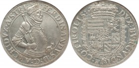 Archduke Ferdinand Taler ND (1564-1595) MS64 NGC, Hall mint, Dav-8095. Perhaps the most iconic of early modern Austrian talers, and likely among the f...
