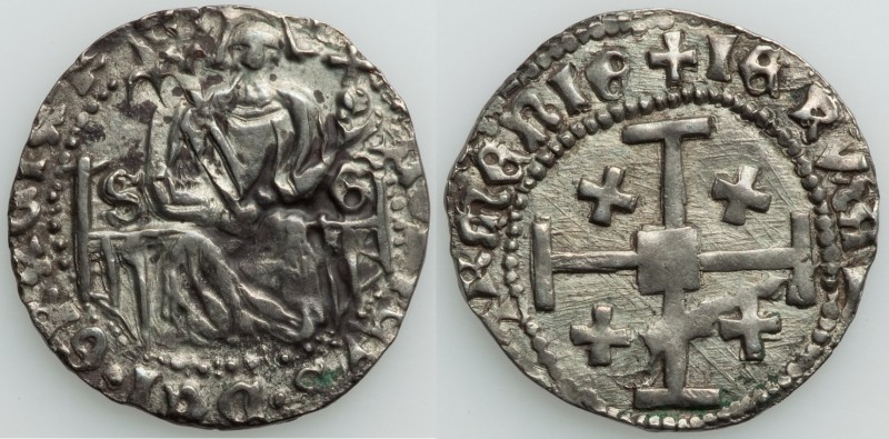 Cyprus. Louis of Savoy (1459-1460) Gros ND Choice XF, Type 6, CCS-149. 24mm. 3.9...