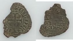 Bergerac. Henry, Duke of Lancaster (1351-1361) Lion d'Argent (Gros au Leopard Couchant) ND About Fine (corrosion, heavily chipped), Elias-136 (RRR), W...