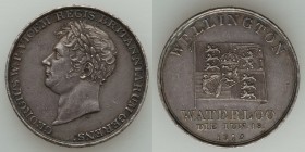 3-Piece Lot of silver 19th Century Medals AU, 1) "Waterloo Bridge Opening" 1815, Eimer-1091 2) "Reform Bill" 1832, Eimer-1257 3) "International Exhibi...