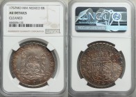 Ferdinand VI 8 Reales 1757 Mo-MM AU Details (Cleaned) NGC, Mexico City mint, KM104.2. A visual delight, faintly lustrous in the centers and with a sup...