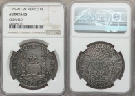 Charles III 8 Reales 1765 Mo-MF AU Details (Surface Hairlines) NGC, Mexico City mint, KM105. An extremely sharp representative of this avidly-collecte...