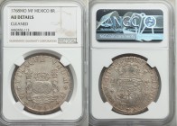 Charles III 8 Reales 1768 Mo-MF AU Details (Cleaned) NGC, Mexico City mint, KM105. Not an obviously cleaned coin by any measure, faintly lustrous surf...