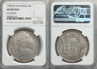 Charles III 8 Reales 1787 Mo-FM AU Details (Cleaned) NGC, Mexico City mint, KM106.2a. Strong for the grade with abundant residual luster.

HID09801242...