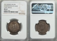 Ferdinand VII silver "Constitution of Cadiz" Medal 1812 MS63 NGC, V-301. Absolutely sublime eye appeal, a razor-sharp medal with glorious golden tonin...