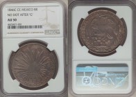 Republic 8 Reales 1846 C-CE AU50 NGC, Culiacan mint, KM377.3, DP-Cn01. A popular first year type and abnormal in such quality condition according to D...