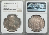 Ferdinand VII 8 Reales 1819 LM-JP MS60 NGC, Lima mint, KM117.1. Well struck with a bold design and good luster.

HID09801242017
