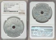 French Colony aluminum Bread Token of 500 Grams ND MS64 NGC, Lec-23. From the Engelen Collection of World Coinage

HID09801242017