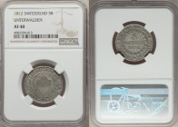 Unterwalden. Canton 5 Batzen 1812 XF40 NGC, KM53. Medium-gray toning and exhibiting a clean, bold strike. From the Engelen Collection of World Coinage...