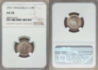 Republic 1/2 Bolivar 1921 AU58 NGC, Philadelphia mint, KM-Y21. Lightly rubbed with lustrous white centers and a strong rose-gold tone.

HID09801242017