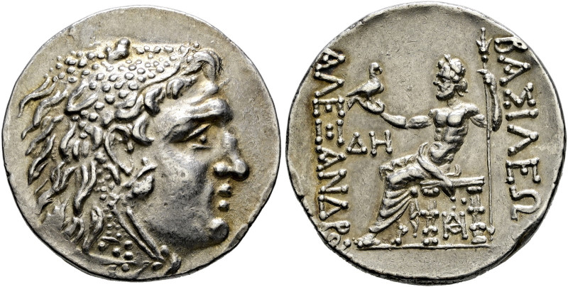 Thrakia. Odessos 
Tetradrachme 120-90 v. Chr. im Namen und Stil Alexanders III....