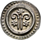Konstanz, Bistum. Eberhard II. von Waldburg 1248-1274 
Brakteat 1250-1270. Wie vorher, jedoch der Perlrand nun mit 39 Perlen. Klein/Ulmer (CC) 39, Ca...
