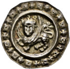Überlingen, königliche Münzstätte. 
Brakteat 1230-1240. Ein zweites Exemplar. Klein/Ulmer (CC) 230, Cahn 115, Klein (KP) -, Lebek 9a, Slg. Ulmer -, R...