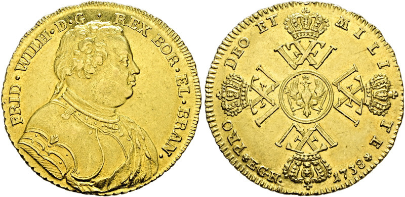 Brandenburg-Preußen. Friedrich Wilhelm I. 1713-1740
Wilhelms d'or 1738 -Berlin-...