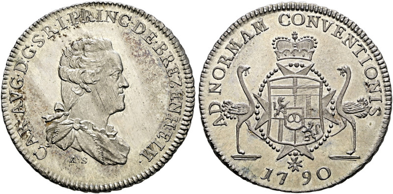 Bretzenheim. Karl August 1789-1801, Sohn des Pfälzer Kurfürsten Karl Theodor 
1...