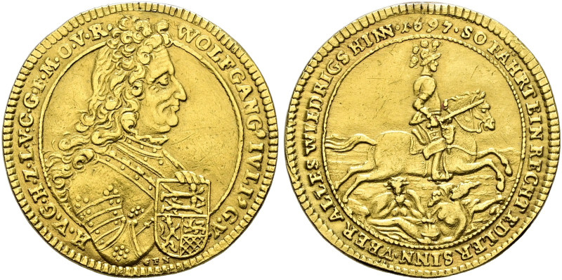 Hohenlohe-Neuenstein'sche Hauptlinie. Neuenstein-Neuenstein. Wolfgang Julius 164...