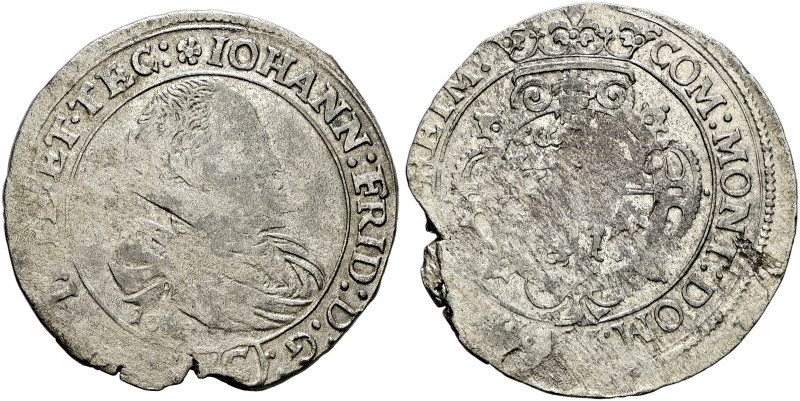 Württemberg. Johann Friedrich 1608-1628 
Kipper-24 Kreuzer 1622 -Christophstal-...