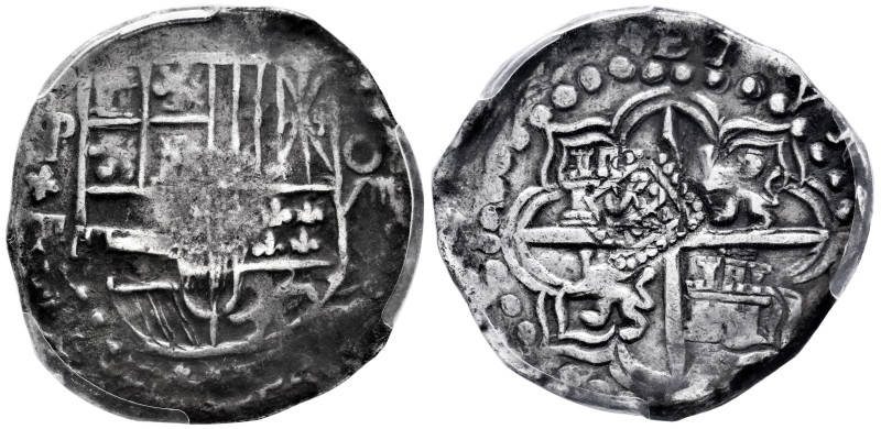 Tunisia. Mehmed IV. 8 reales. 1080 H (1669). (Wilski-Tun-206). (Km-10). Ag. 26,7...