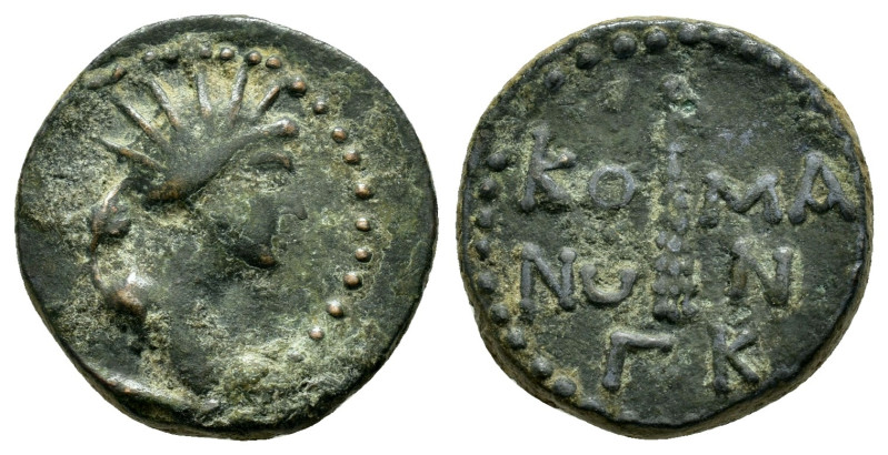 PONTOS. Komana. Pseudo-autonomous. Time of Caligula (37-41). Ae.

Obv : Radiate ...