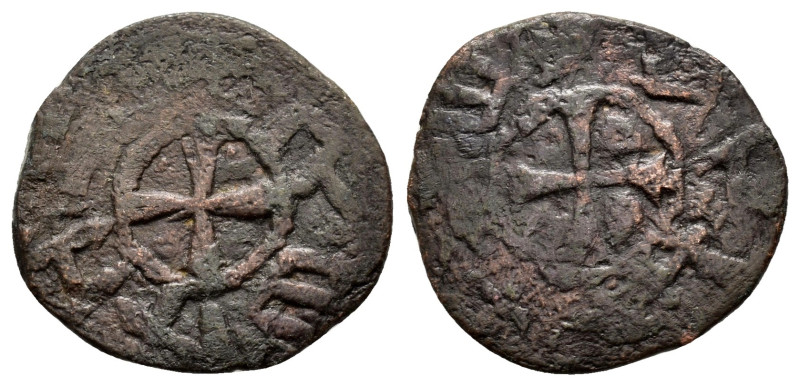 ARMENIA.Cilician Armenia. Baronial. Roupen I.(1080-1095).Pogh.

Obv : +ԱաԻԲԷՆ ...